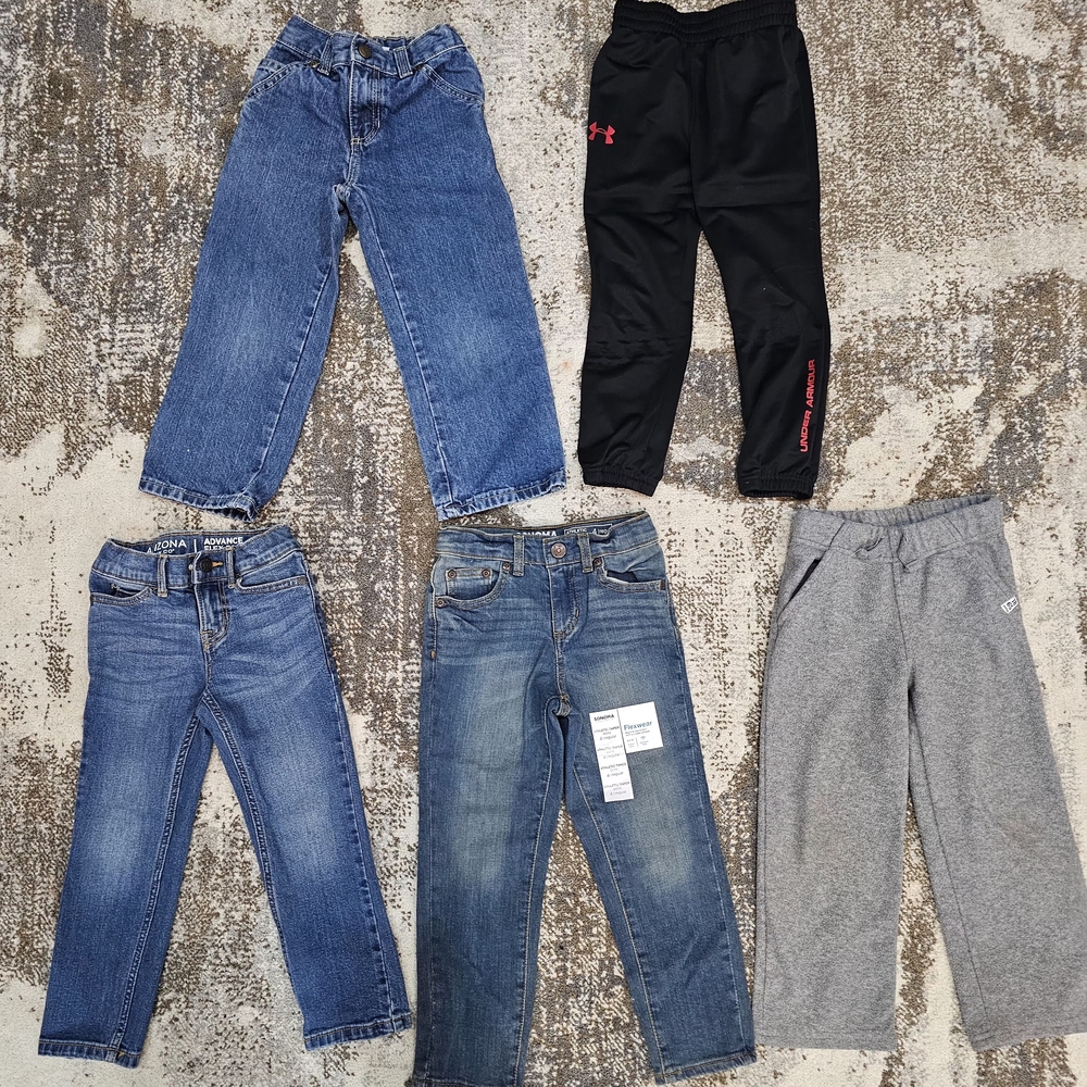 5 Piece Boys Pants Bundle